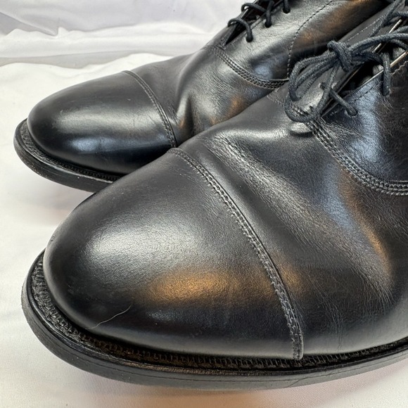 Allen Edmonds Park Avenue Cap-Toe Oxford Leather Dress Shoes Size 10.5 3E Black - Picture 13 of 16